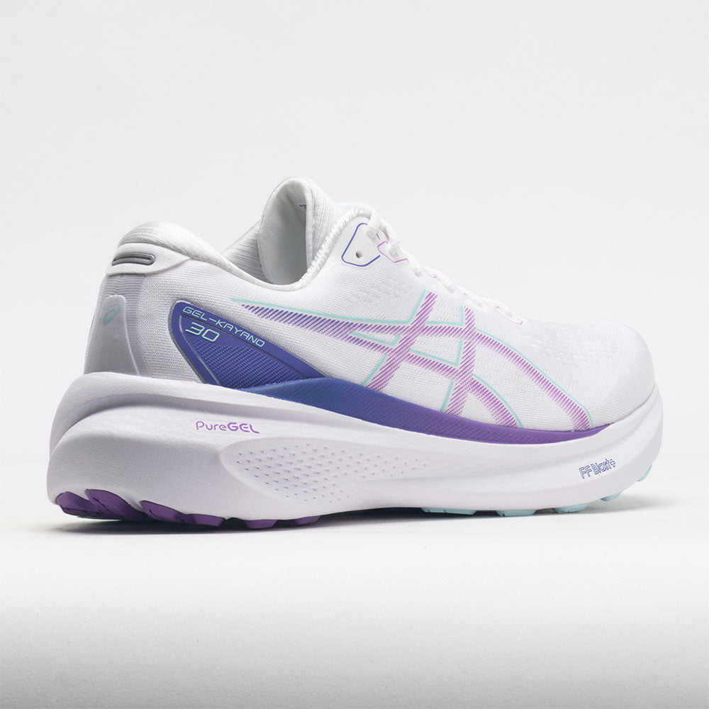 ASICS GEL-Kayano 30 Women's White/Cyber Grape