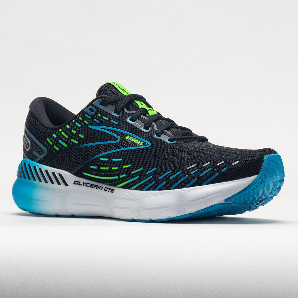 Brooks Glycerin GTS 20 Men's  Black/Hawaiian Ocean/Green