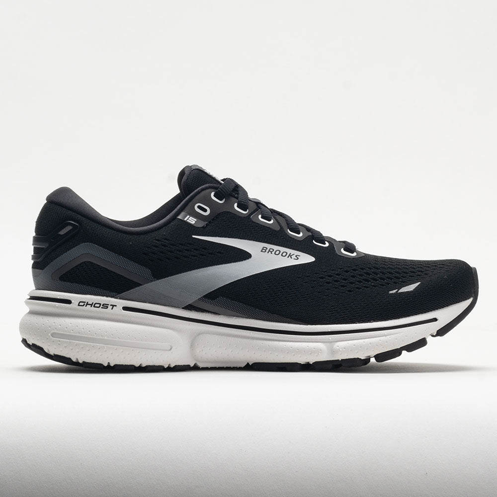 Brooks Ghost 15 Men's  Black/Blackened Pearl/White