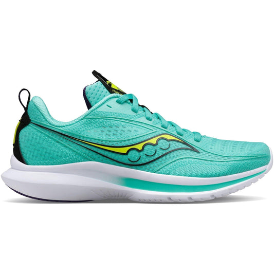 Women's Saucony Kinvara 13, Cool Mint/Acid, 7.5 B Medium